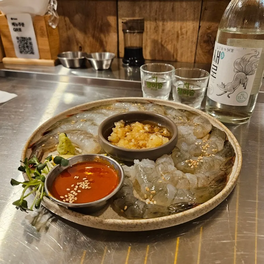 대강 기본 상차림