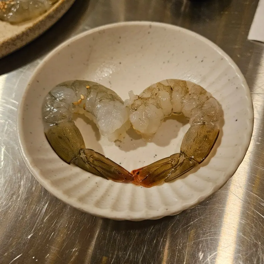 백합가리비탕에 추가한 칼국수 사리