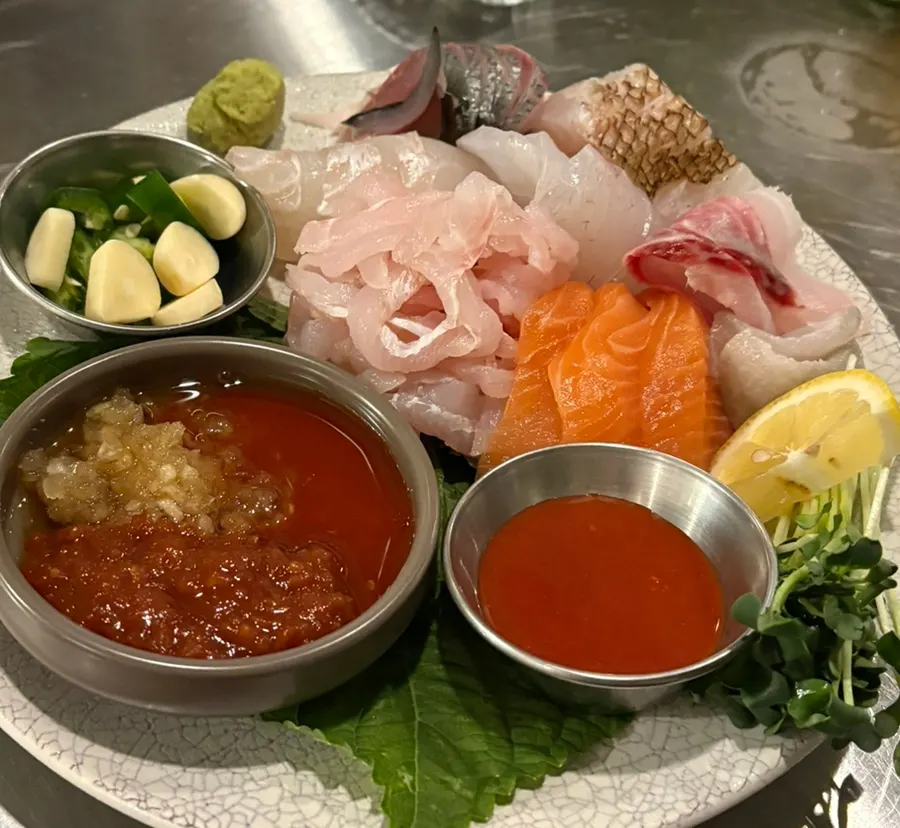 Daegang's menu listing grilled chicken and other dishes