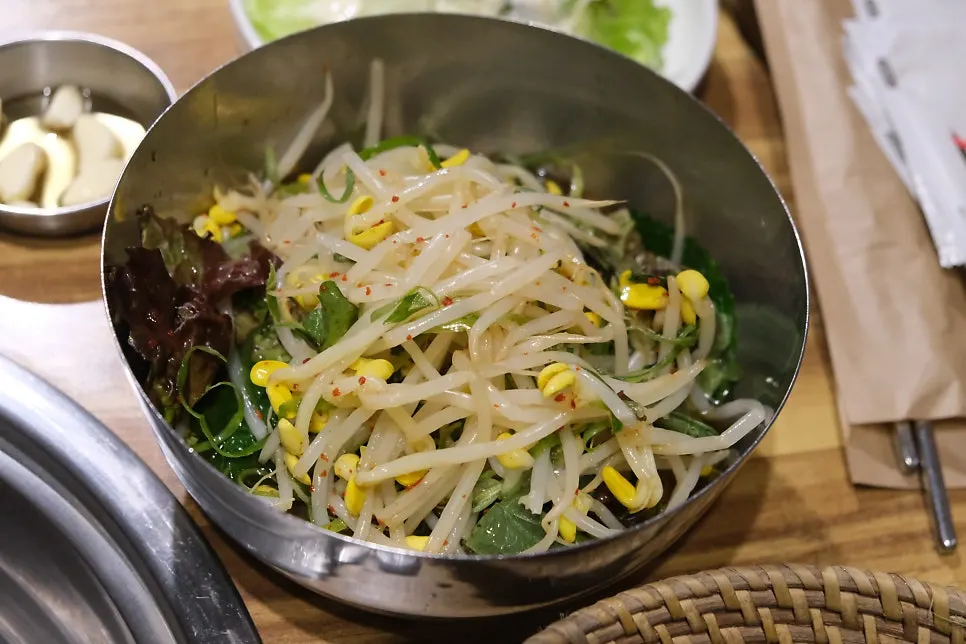 Baek-kimchi side dish