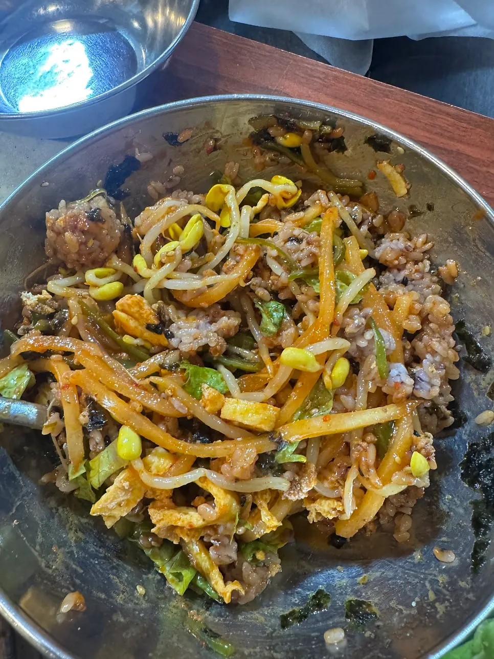 상추 무제한 셀프바 사진