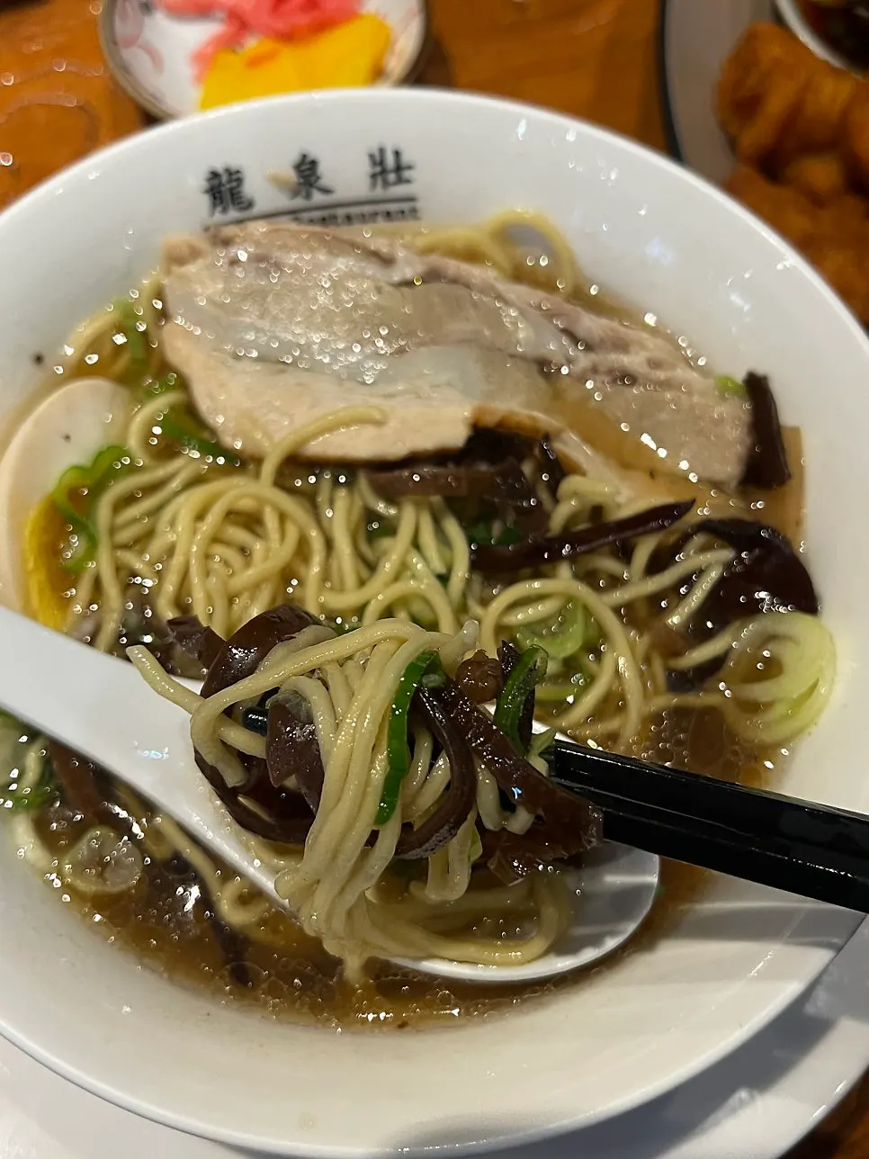 Clam broth from Asari ramen