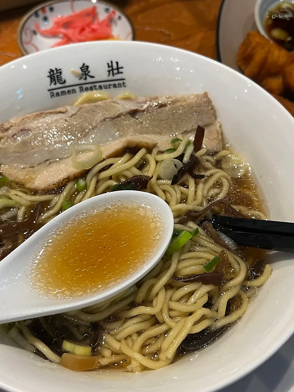 Asari ramen with springy noodles
