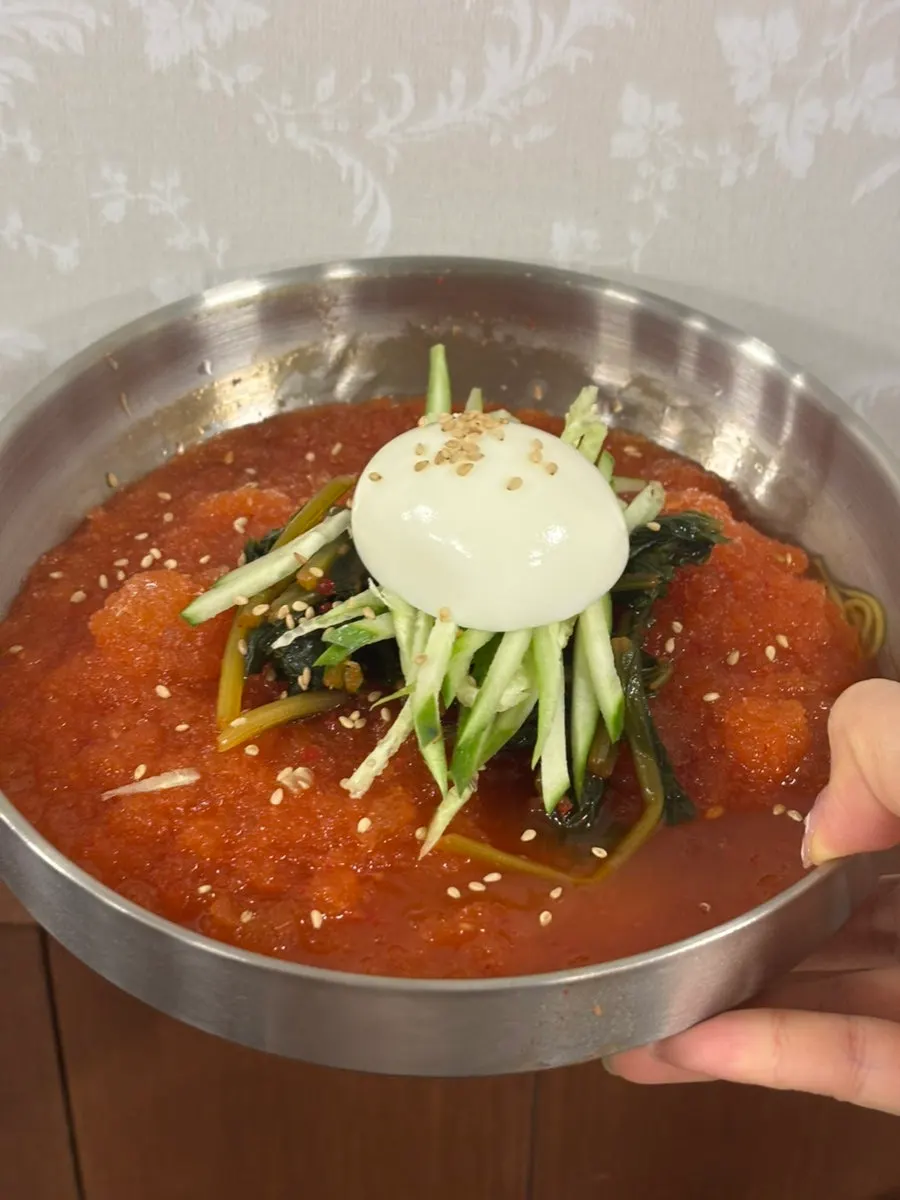 추가 주문한 오겹살 1인분