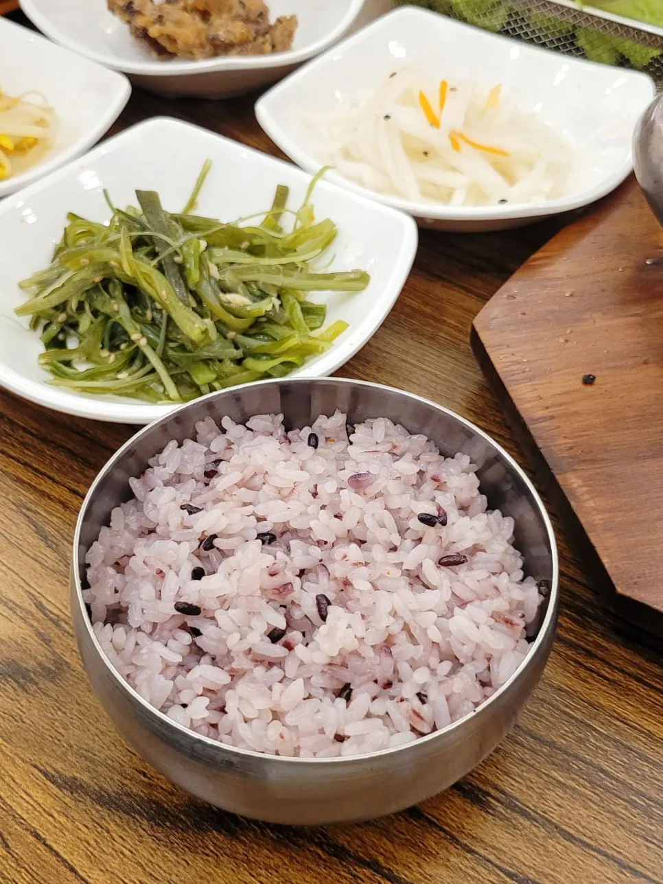 돌판 위 직화오징어제육볶음