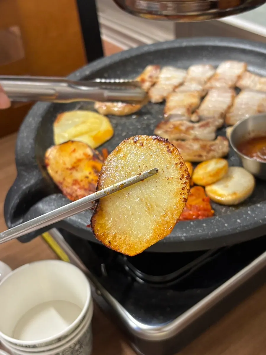 Chewy five-layer pork belly
