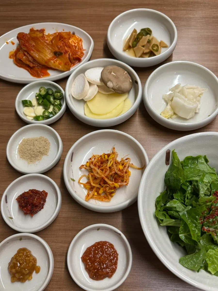 특오겹살과 가브리살 주문 메뉴
