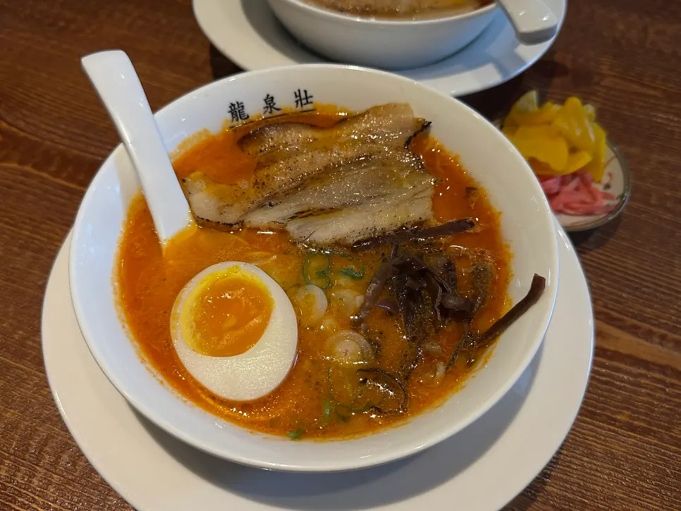 Kara Ramen with rich tonkotsu broth