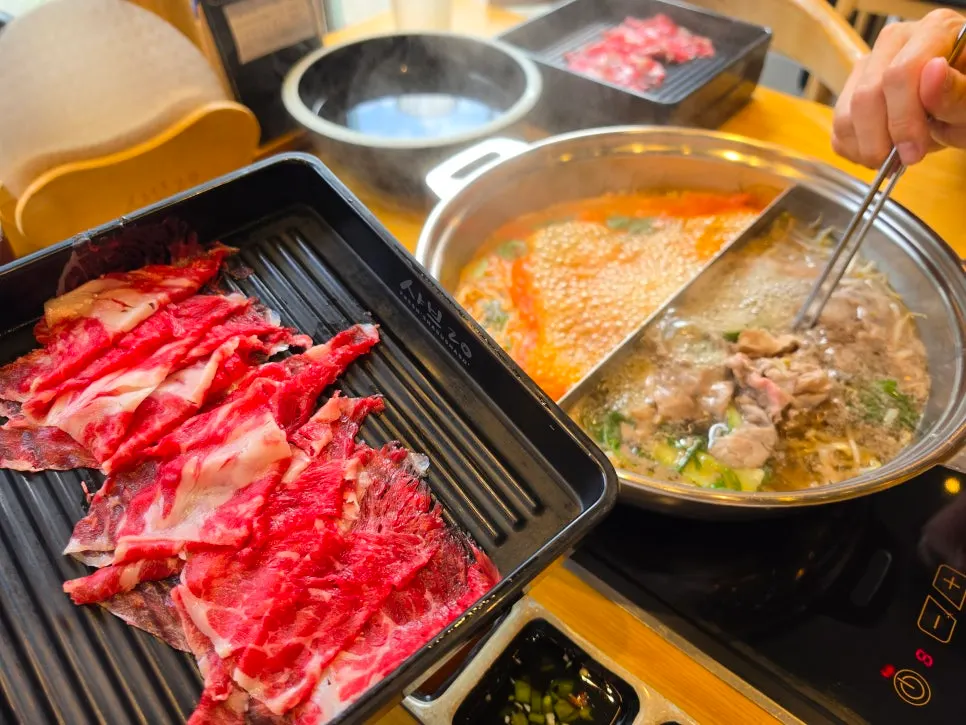 샤브20 대구복현점 무한리필 샤브샤브