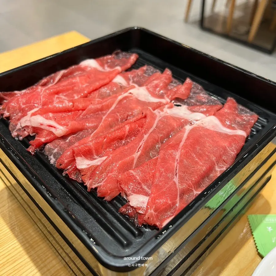 Bahan shabu daging sapi dan babi