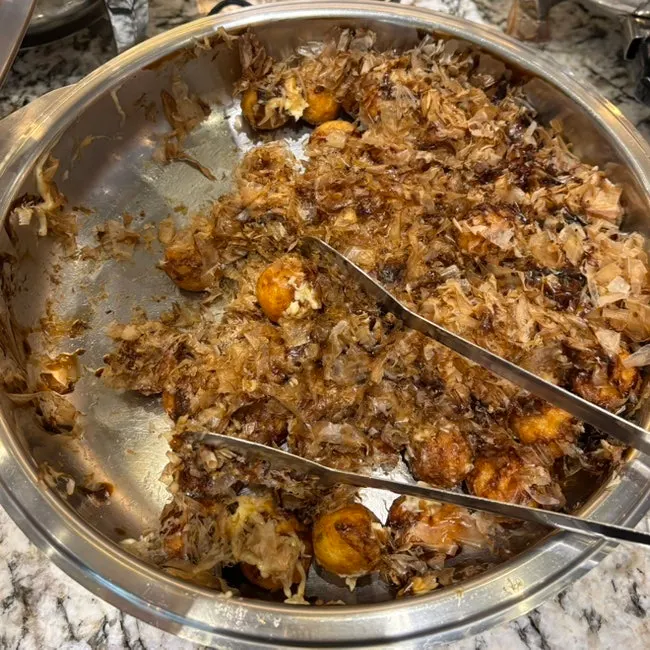 Food section at the salad bar