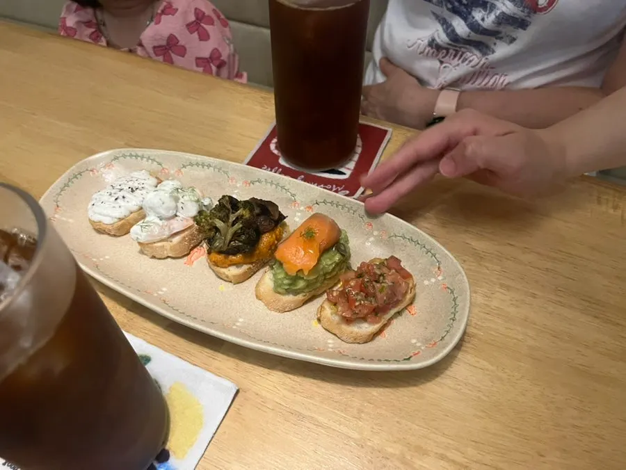 덴토 브런치 주문 메뉴 구성