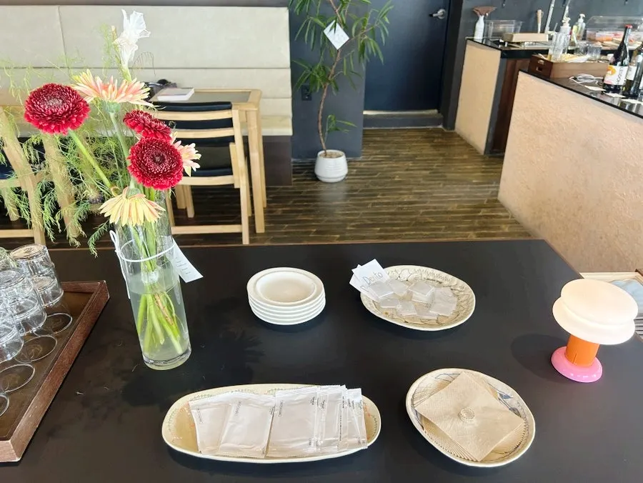 Modern interior space at Dento
