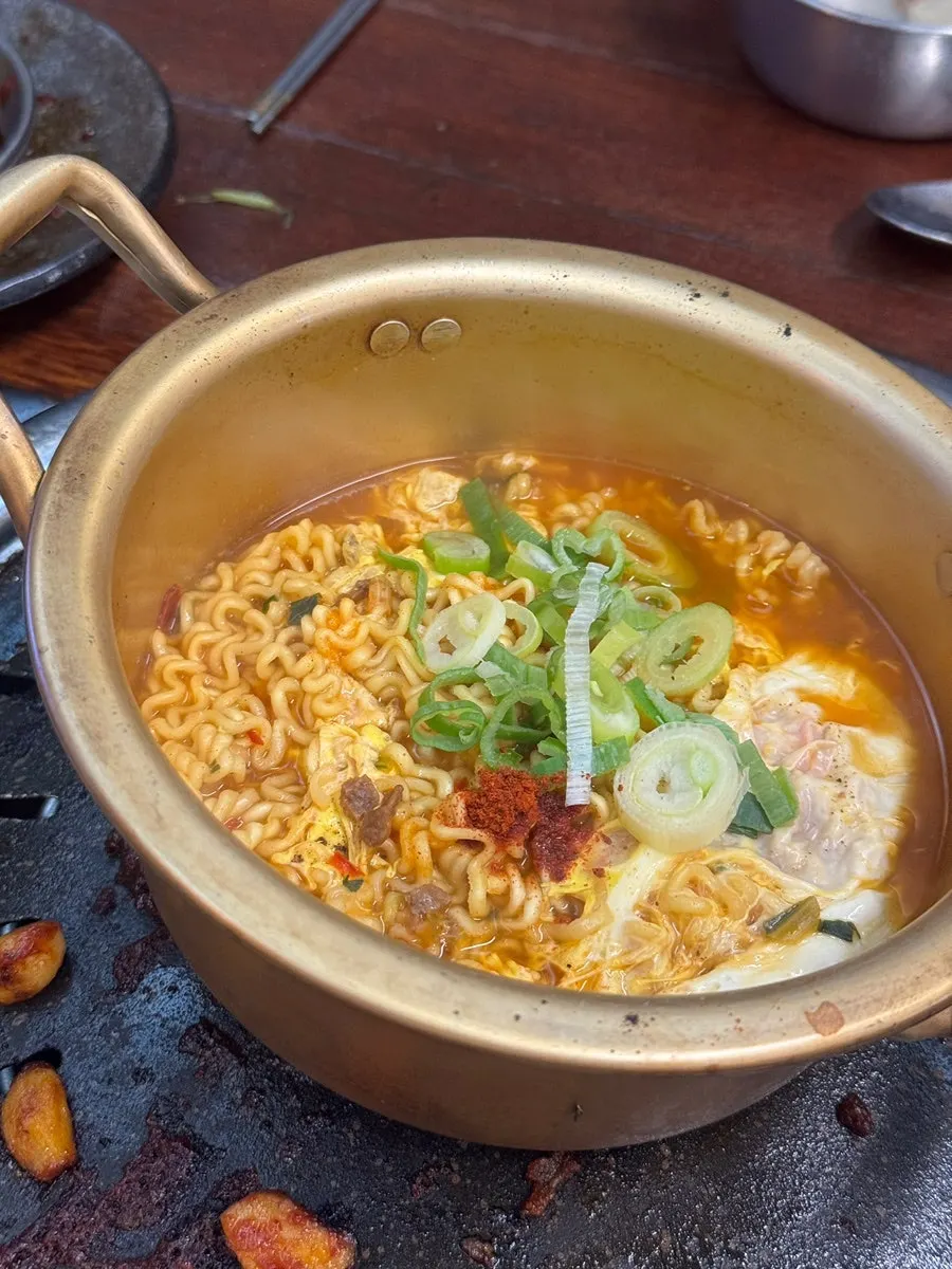 Final ramen with an egg added
