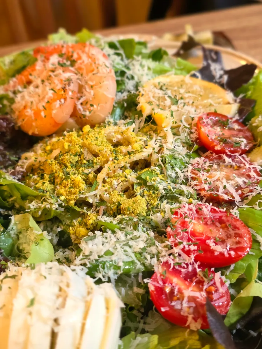 Fresh Bulgogi Shrimp Salad Pasta