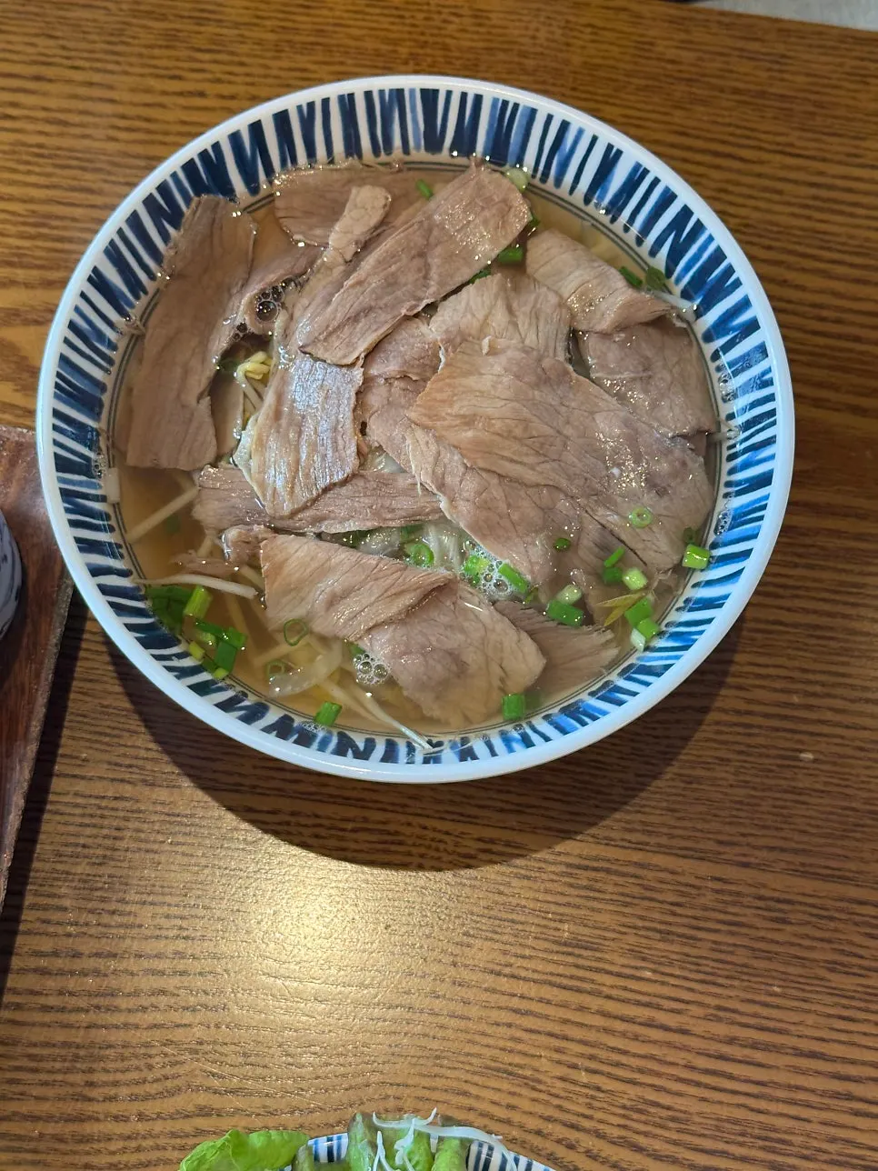 Pho with rich broth
