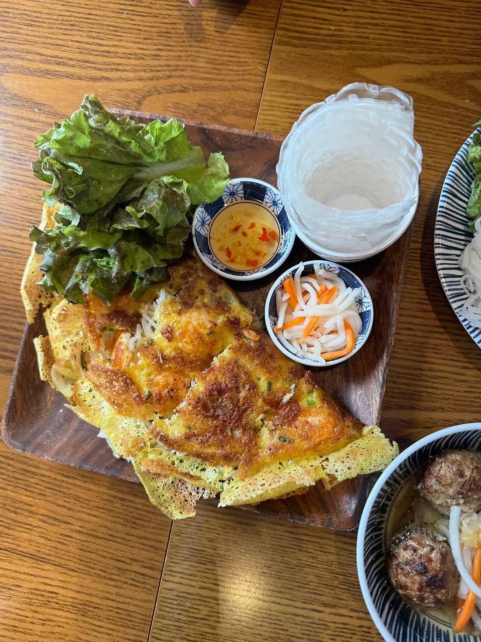 Rice paper and bánh xèo