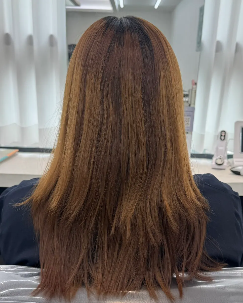 White-toned hair salon interior