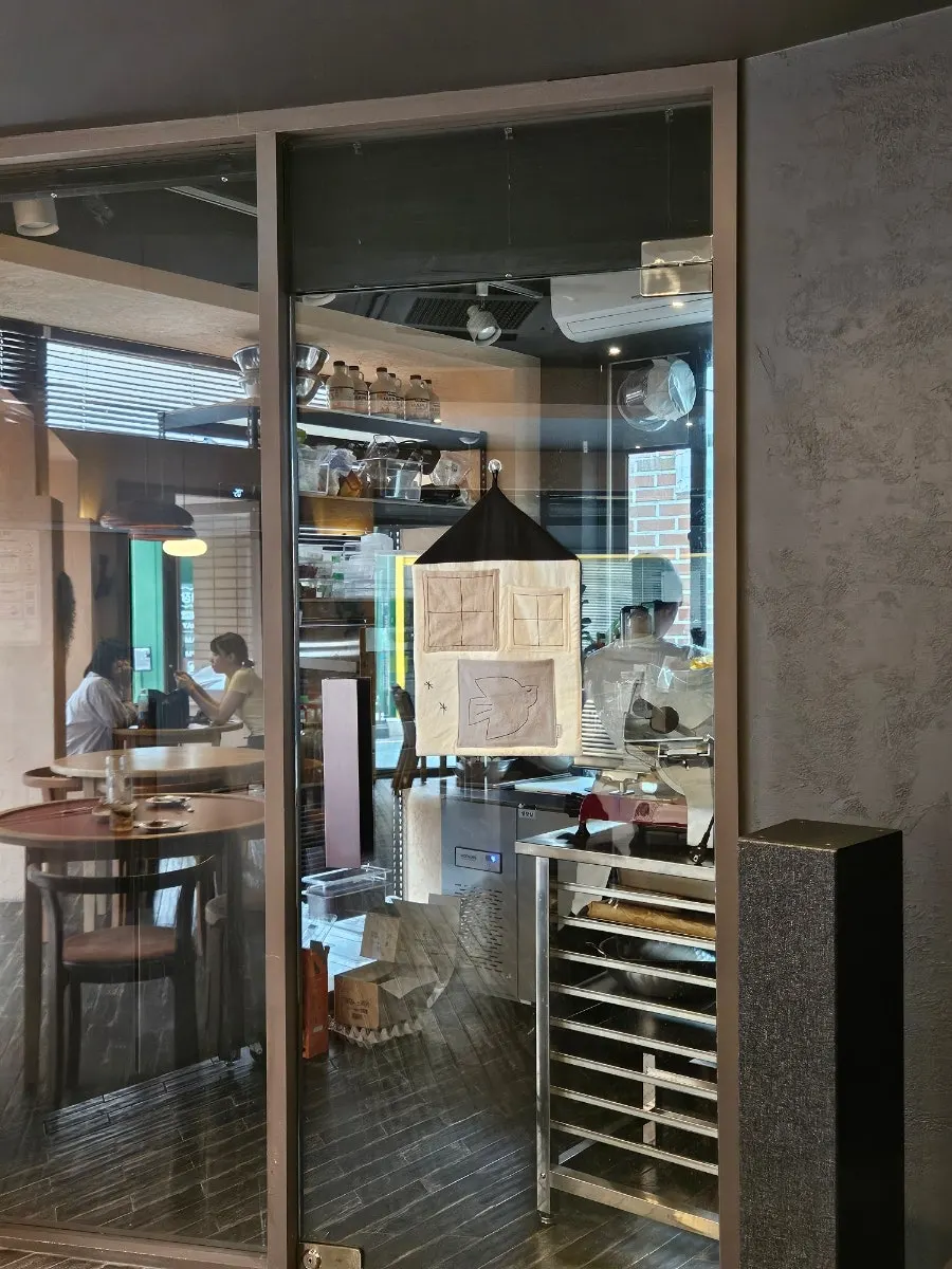 Dento’s wood-toned interior