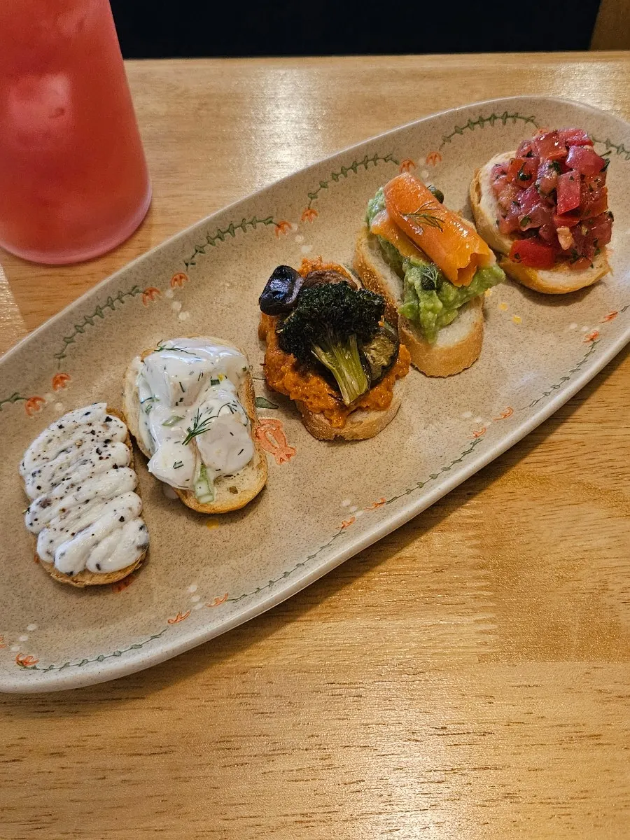 Dento, suited to a brunch date
