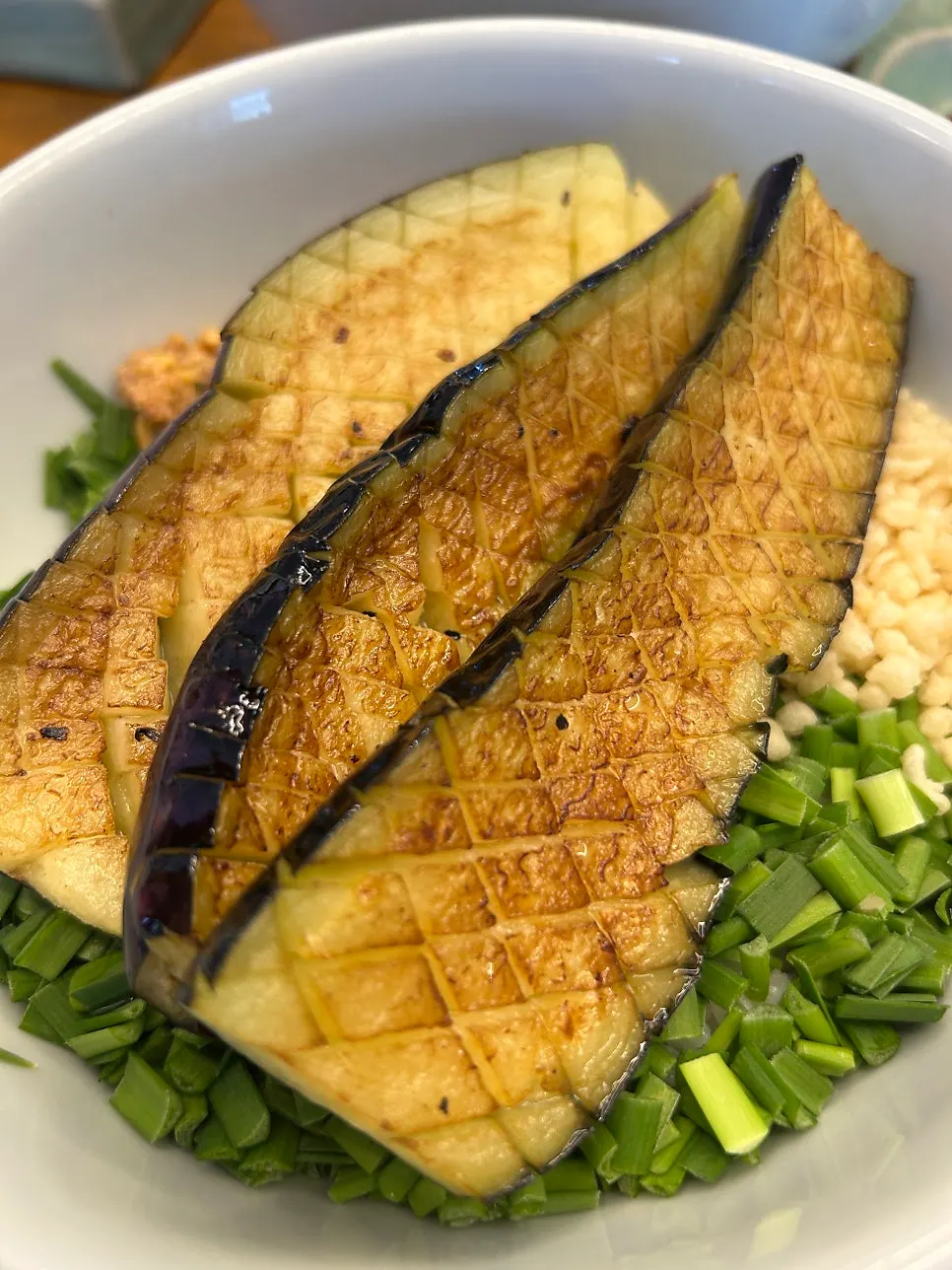 How to eat eggplant doenjang rice