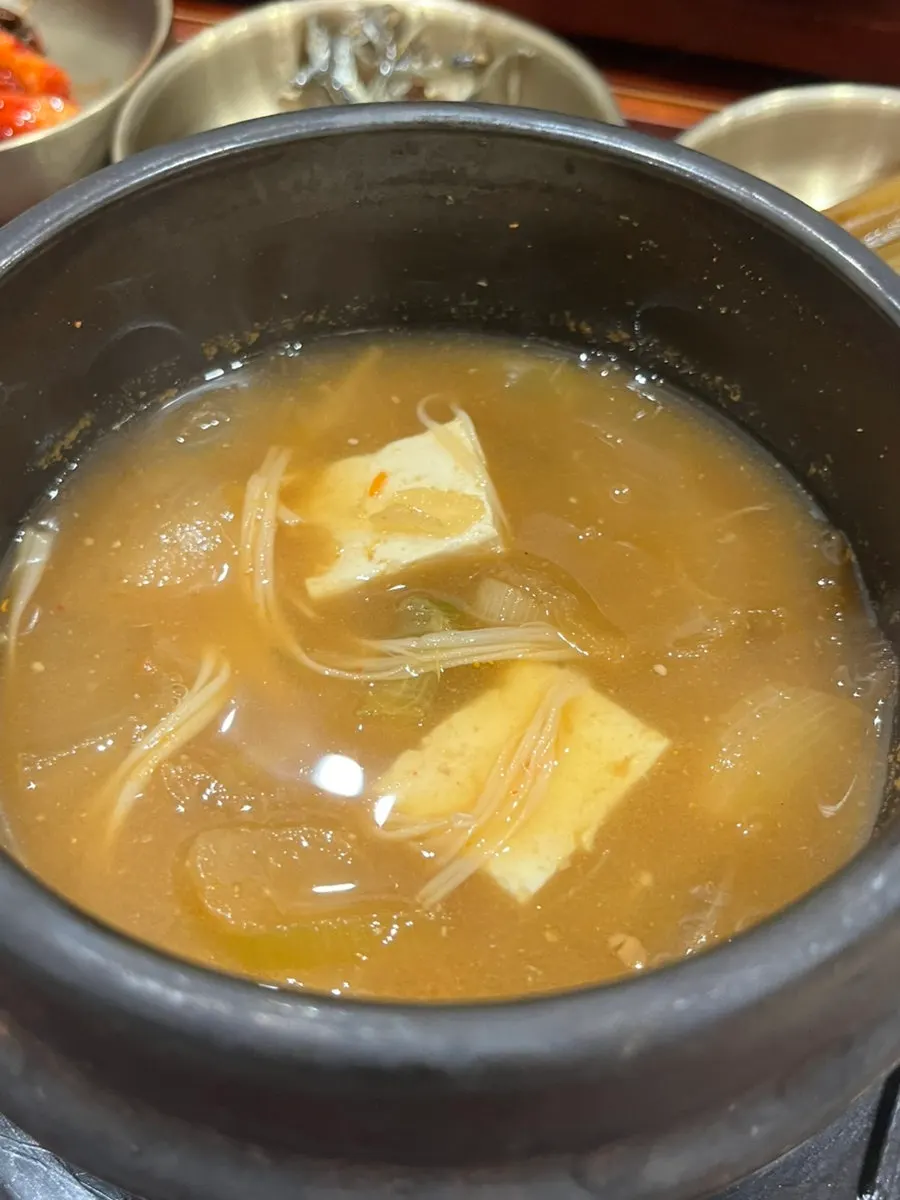 쭈꾸미볶음한정식 한상차림
