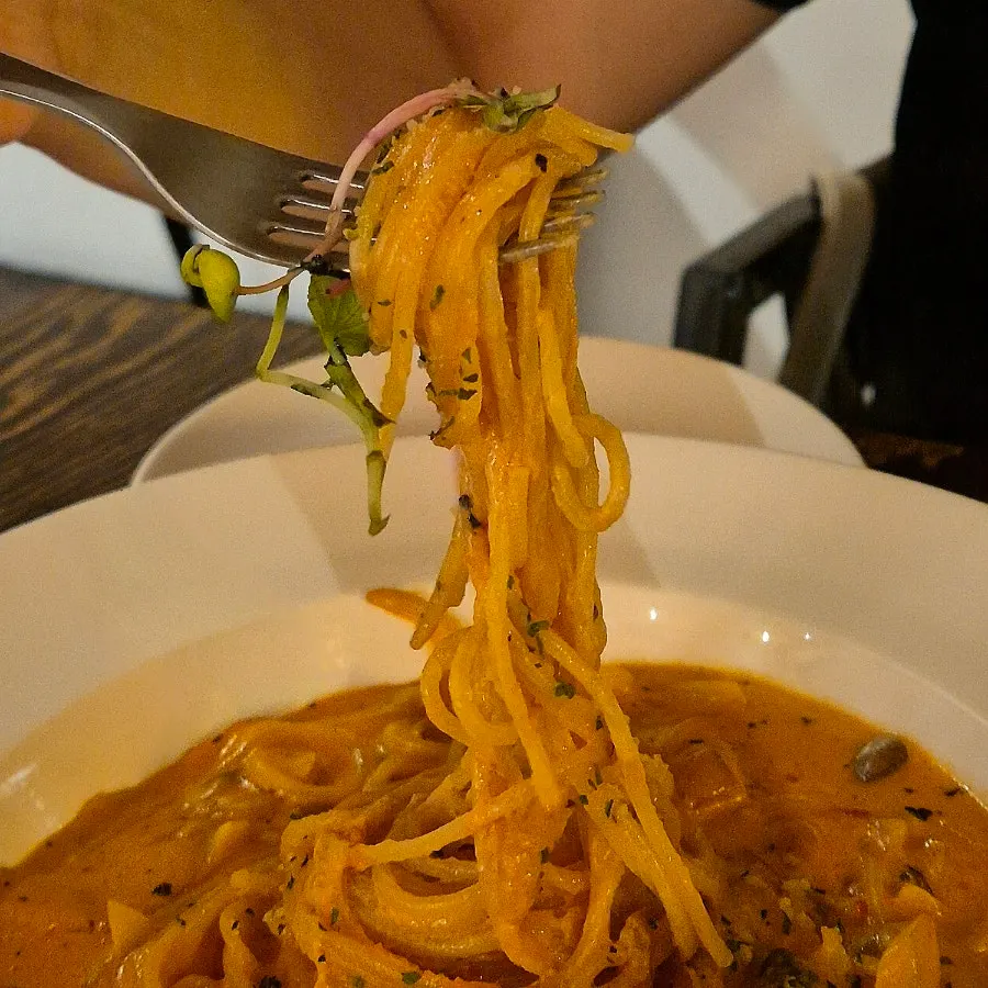 Rosé pasta date meal at Dana Dongseong-ro Main Branch in Daegu