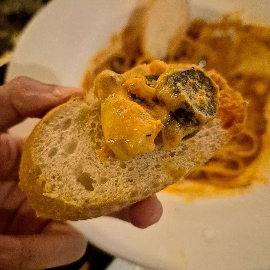 Rosé pasta date meal at Dana Dongseong-ro Main Branch in Daegu
