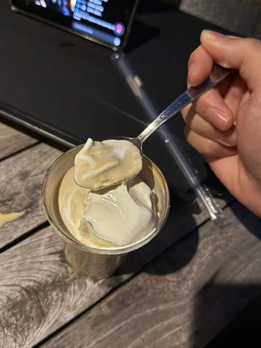 Sangha Farm ice cream dessert