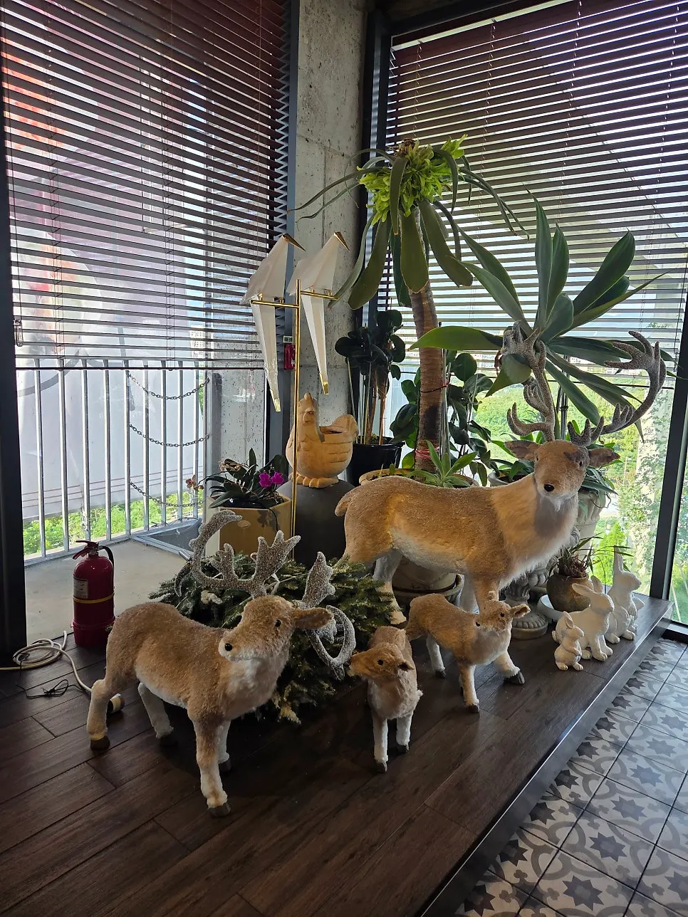 Deer-doll object and interior details