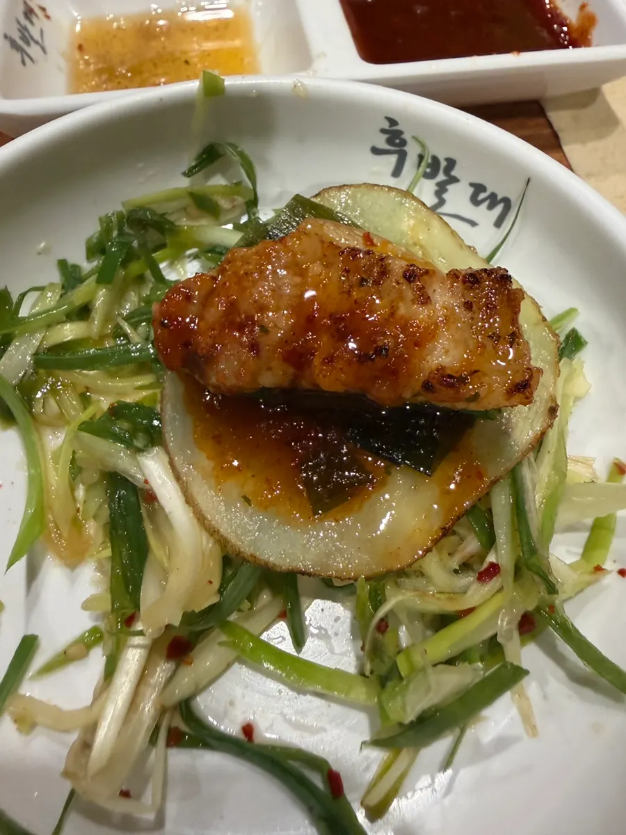 Meat wrapped in potato