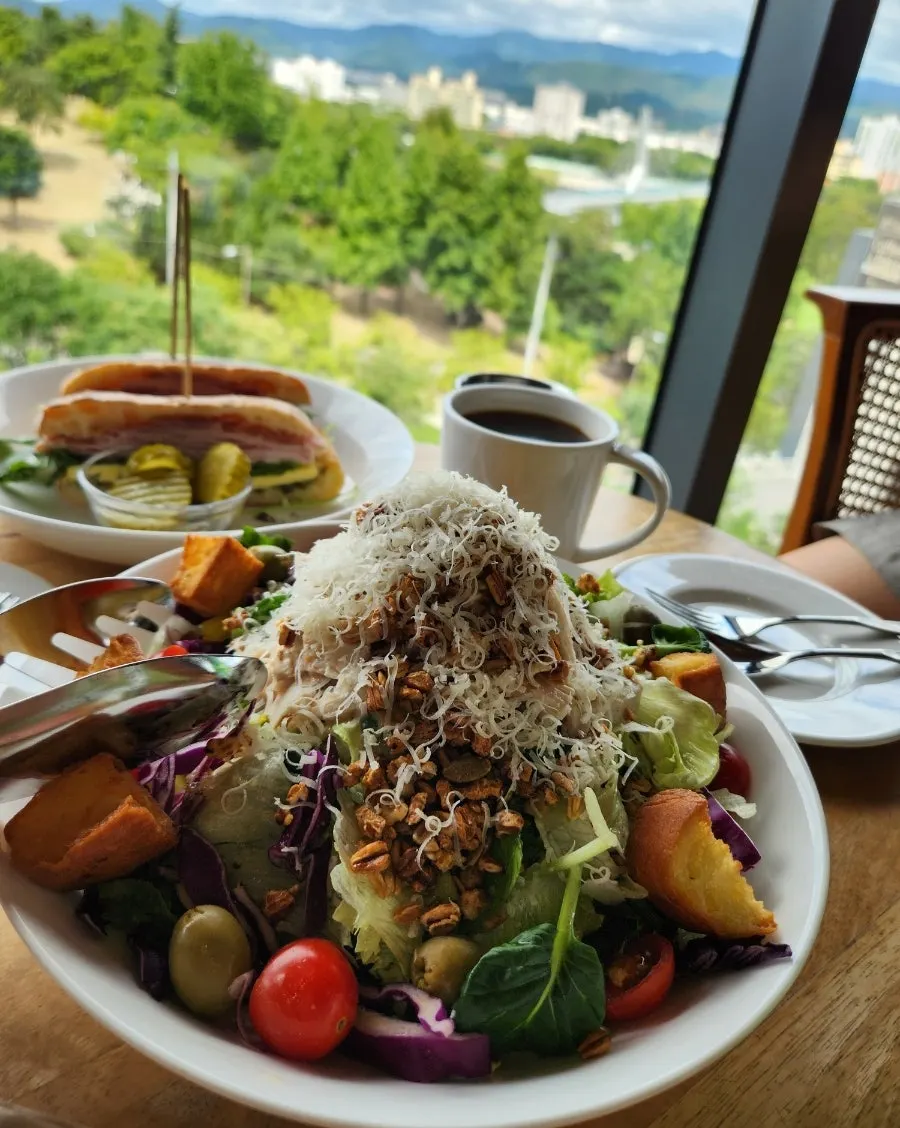 Fresh brunch menu