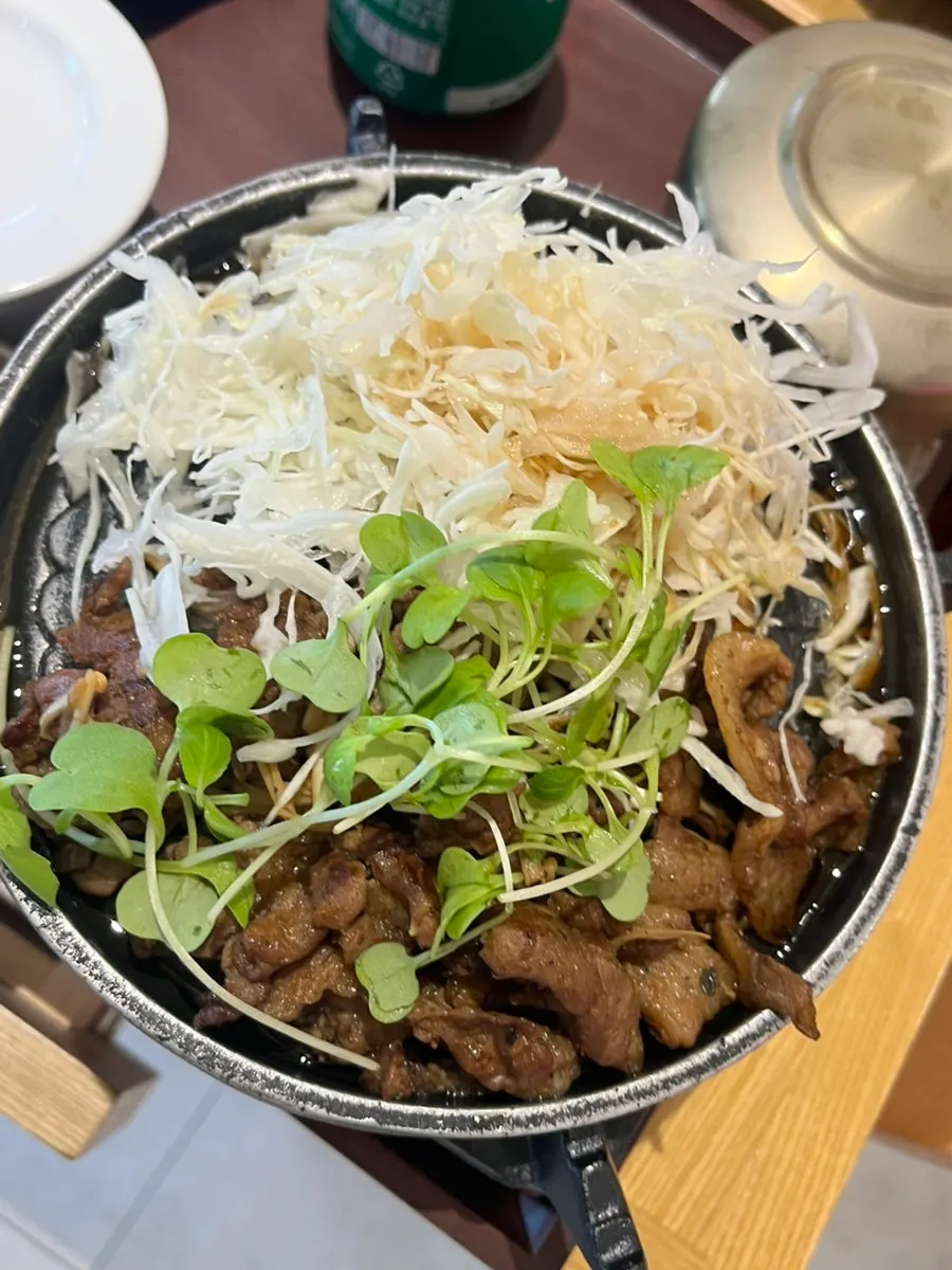 Close-up of smoky grilled bulgogi