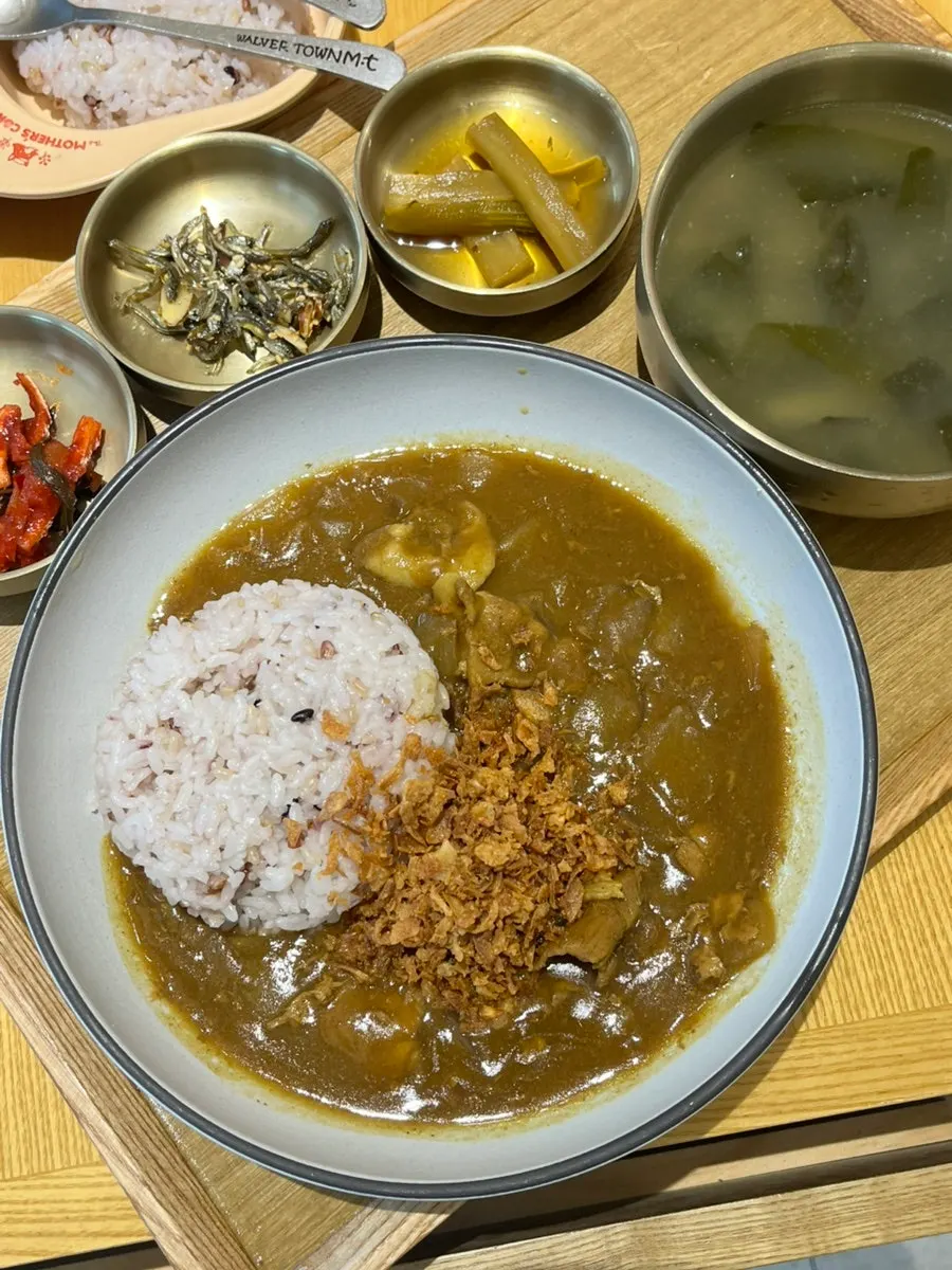 Pork shoulder Japanese curry set