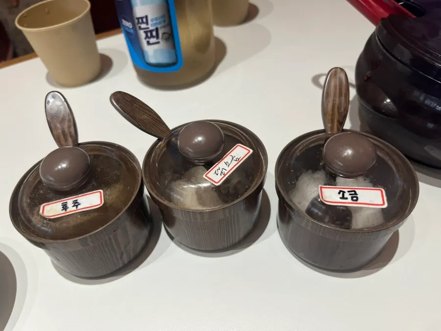 동곡제면 주문 메뉴 사진