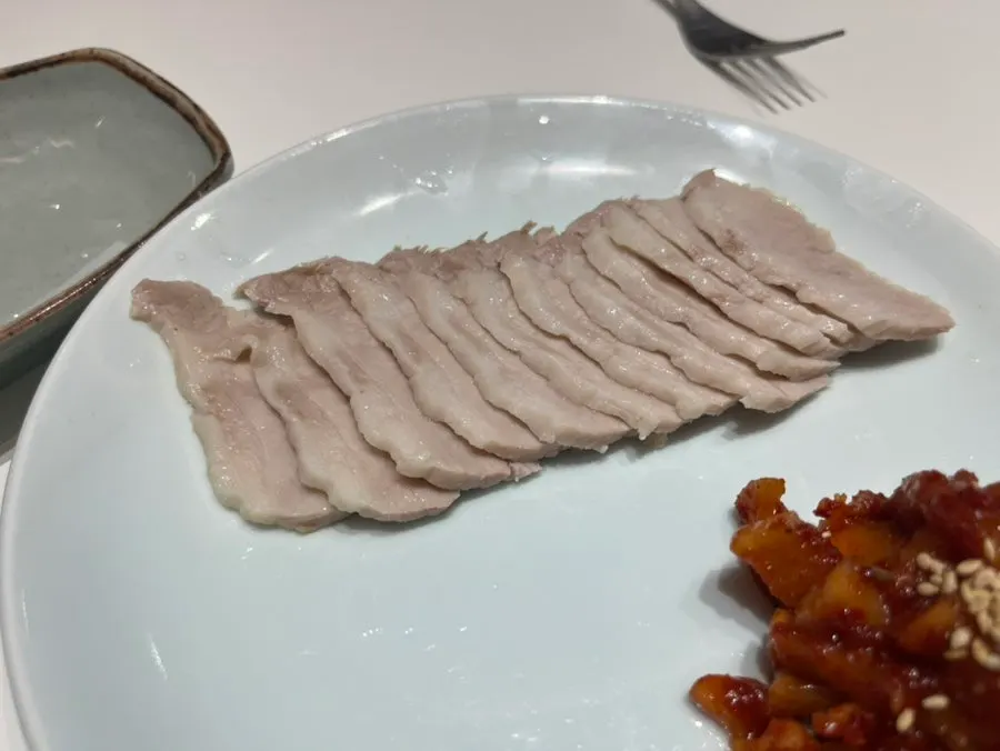 가브리살수육 반접시 메뉴 사진