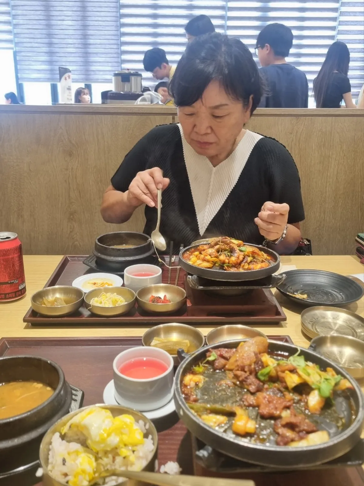 엄마와 나눠 먹은 한식