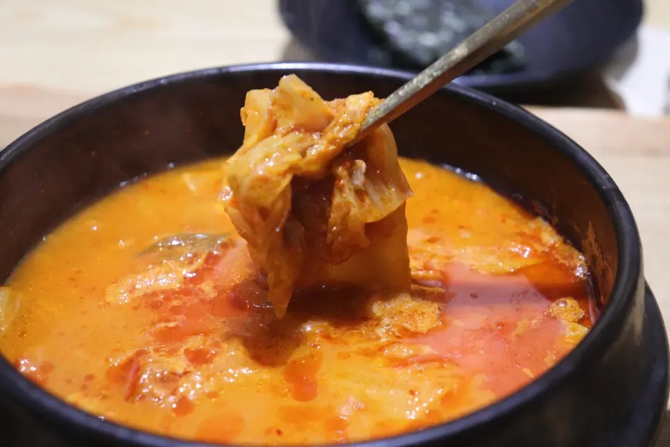 40-year master's kimchi stew set meal