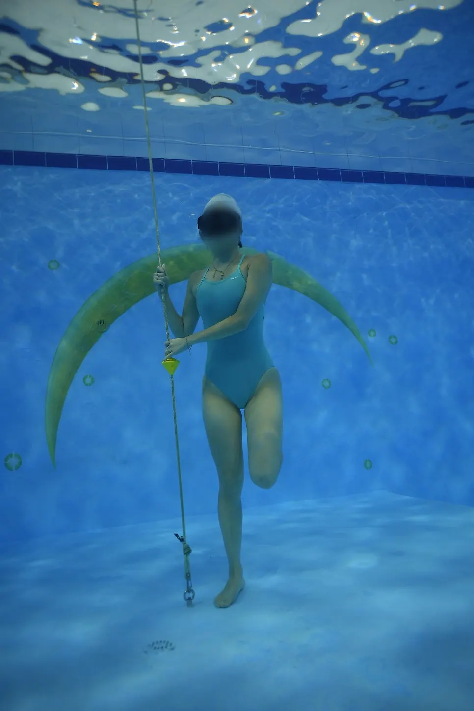 Underwater scene wrapping up the beginner course