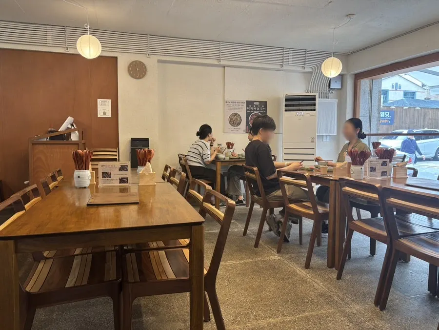 ヒャンテク大봉店の店内