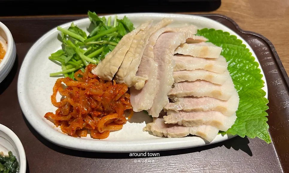 울동보쌈 항정살 메뉴