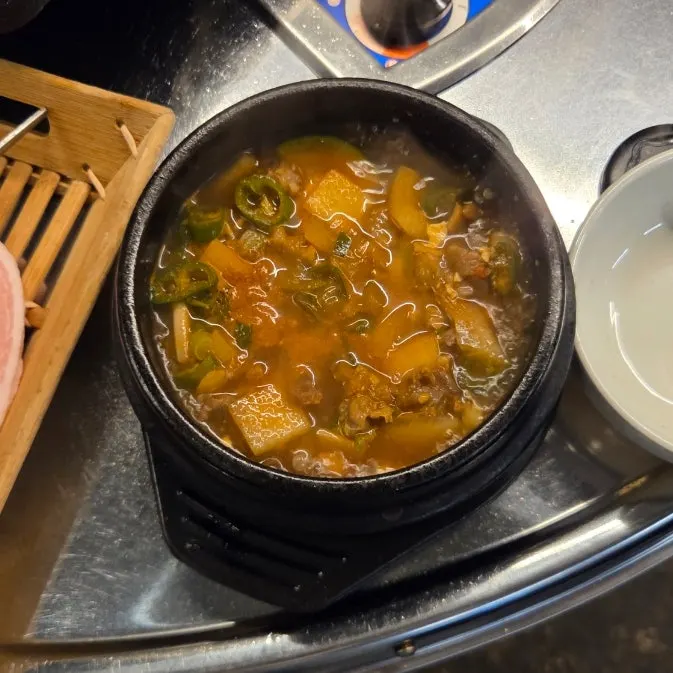 누룽지를 만든 볶음밥