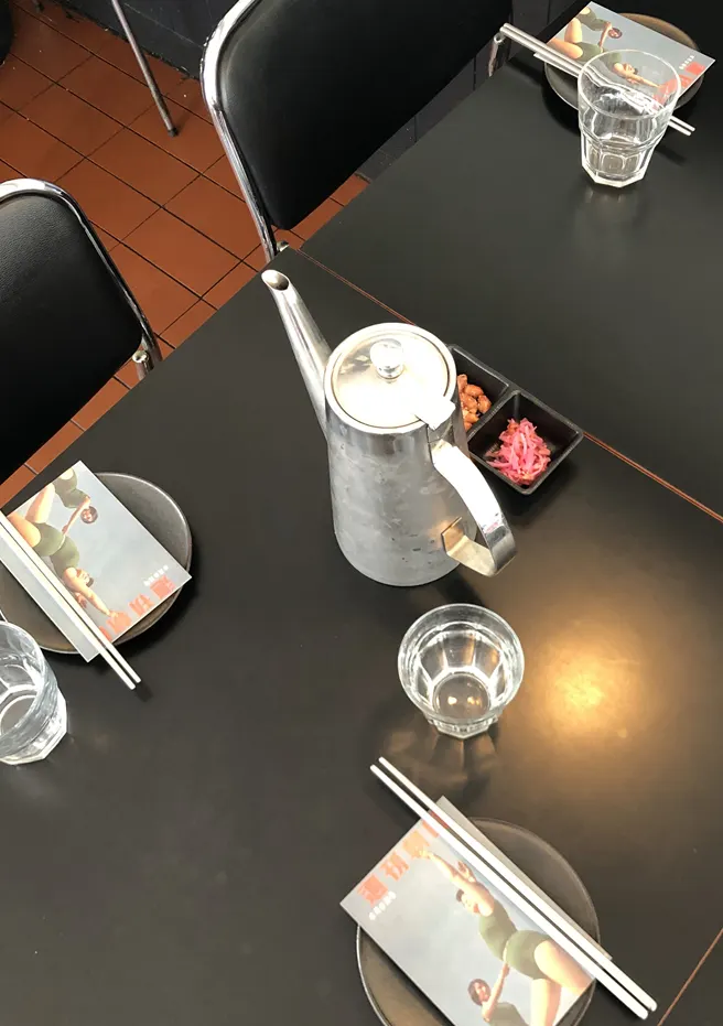 Basic table setting at Mirim Yangjang