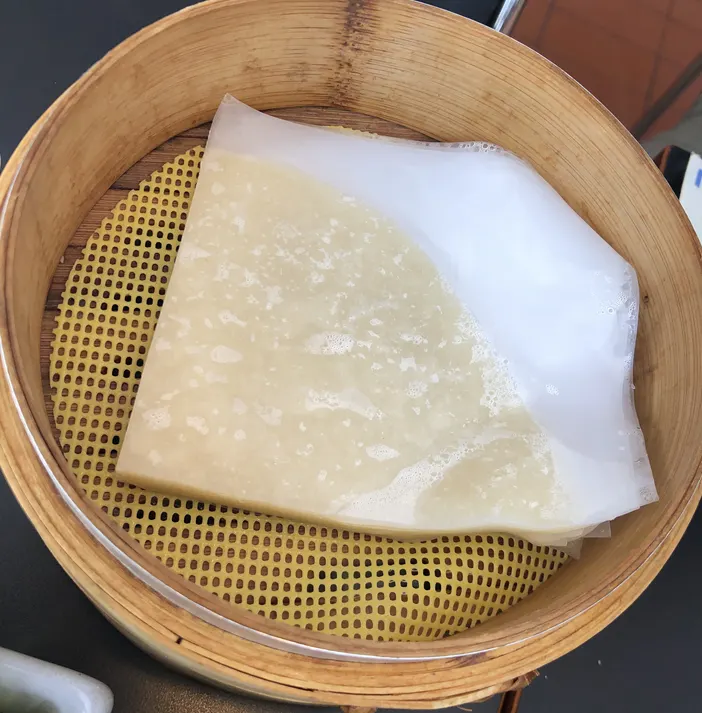 Steamer for Peking duck wheat pancakes