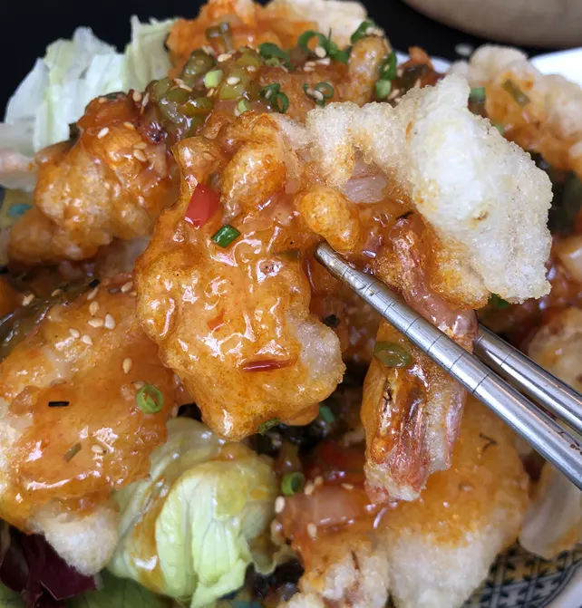 Large chili shrimp