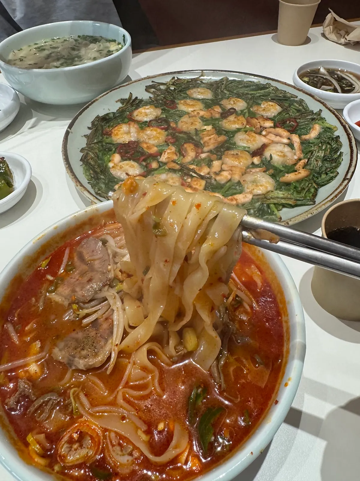 동곡제면 자가제면 얇은 면 칼국수