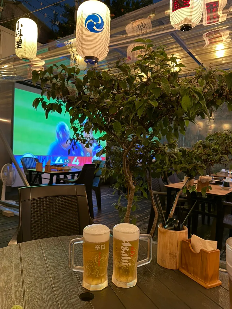Spacious Gyodong Nakwon interior with tables