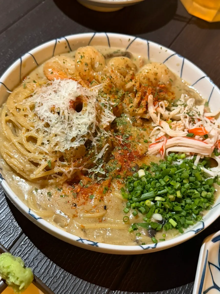 Motsunabe cooked at the table