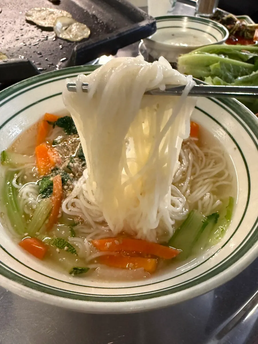 온잔치국수 주문 메뉴