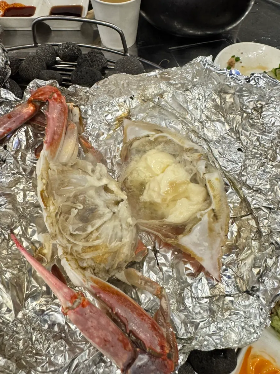 버터구이 생새우 머리
